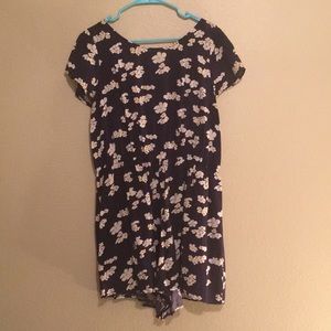 Charming Charlie’s floral romper size XL